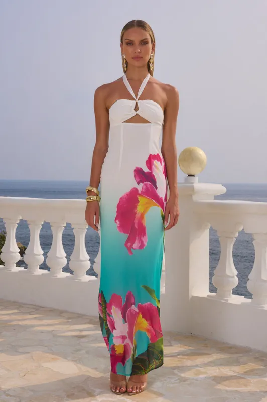 STEFINA MAXI DRESS - NALANI PRINT sold by Runaway The Label