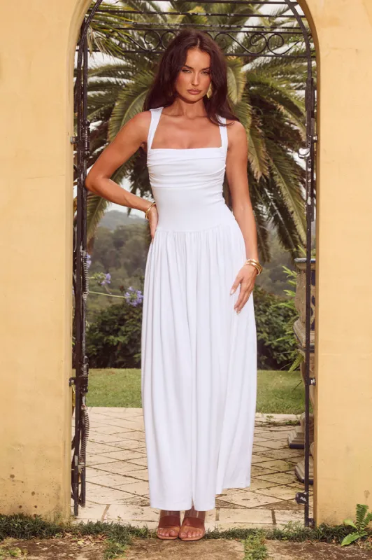 KIMBA MAXI DRESS - WHITE made by Runaway The Label