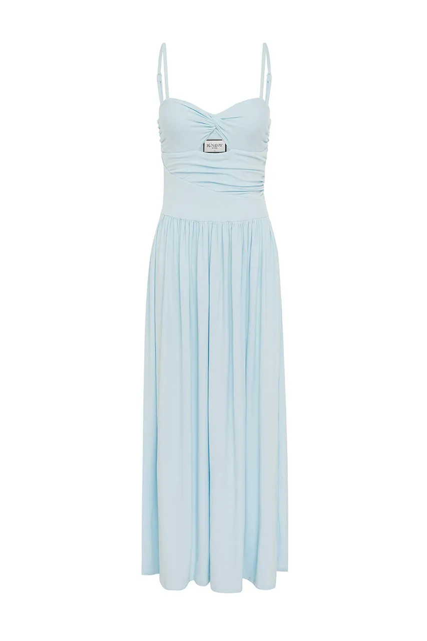 LIBERTINE MAXI DRESS - SKY BLUE sold by Runaway The Label product image thumbnail 4