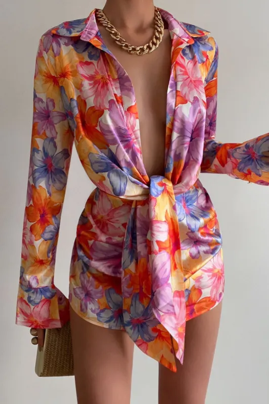 RUBY SPLENDOUR DRESS - FLORAL sold by Runaway The Label