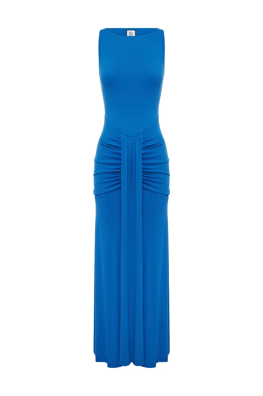 ADALYN MAXI DRESS - BLUE sold by Runaway The Label product image thumbnail 4