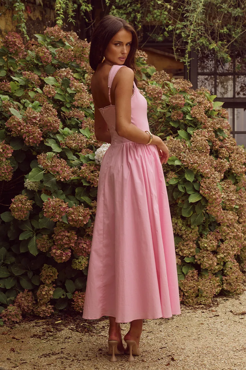 LANI MIDI DRESS - PINK sold by Runaway The Label product image thumbnail 2
