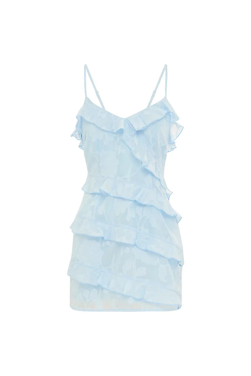 AISHA MINI DRESS - SKY BLUE sold by Runaway The Label product image thumbnail 4