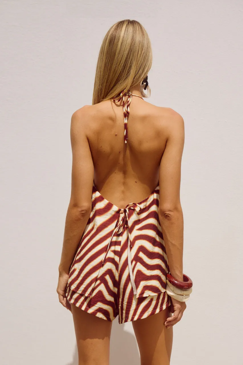 OCTAVIA SHORT - MONTIE CHOC sold by Runaway The Label product image thumbnail 2