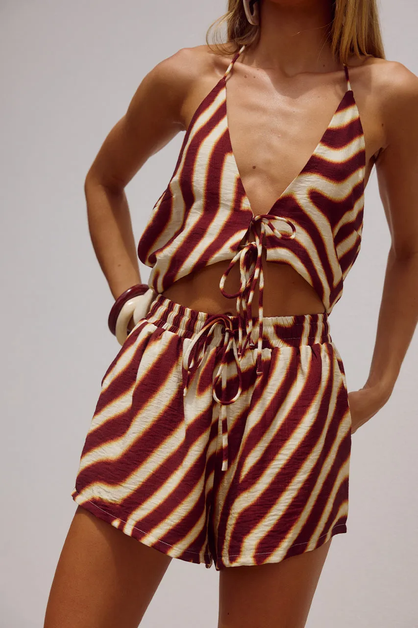 OCTAVIA SHORT - MONTIE CHOC sold by Runaway The Label product image thumbnail 5