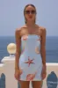 IBIZA MINI DRESS - ICE BLUE SEASHELL sold by Runaway The Label
