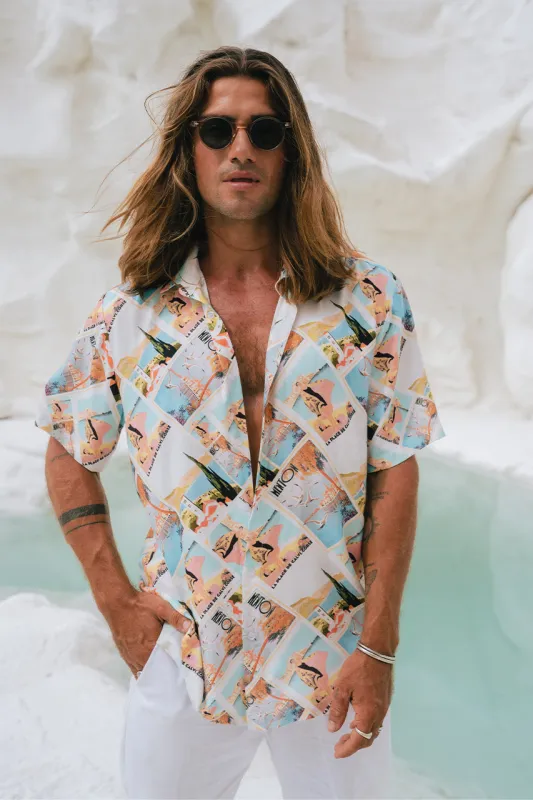 NICO SHIRT - VACAY PRINT sold by Runaway The Label