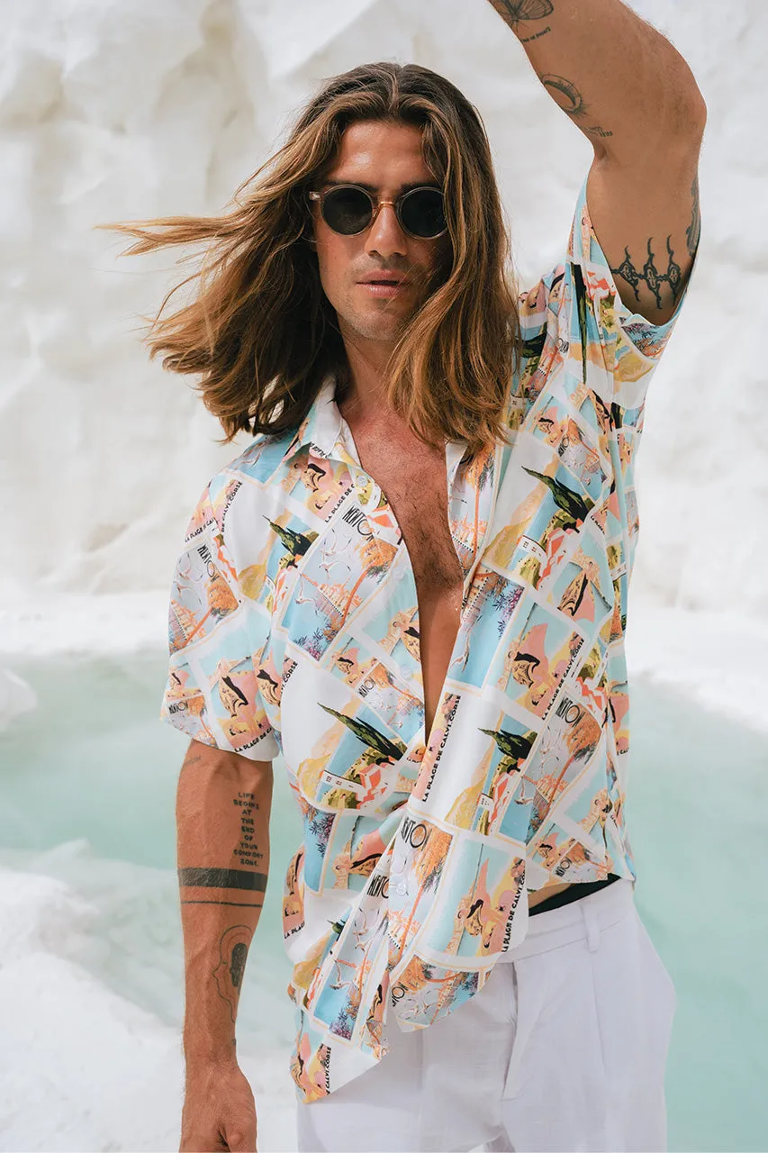 NICO SHIRT - VACAY PRINT sold by Runaway The Label product image thumbnail 4