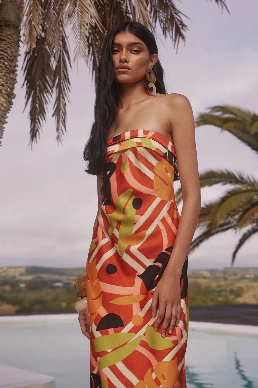 SACHI MAXI DRESS - SACHI PRINT sold by Runaway The Label product image thumbnail 3