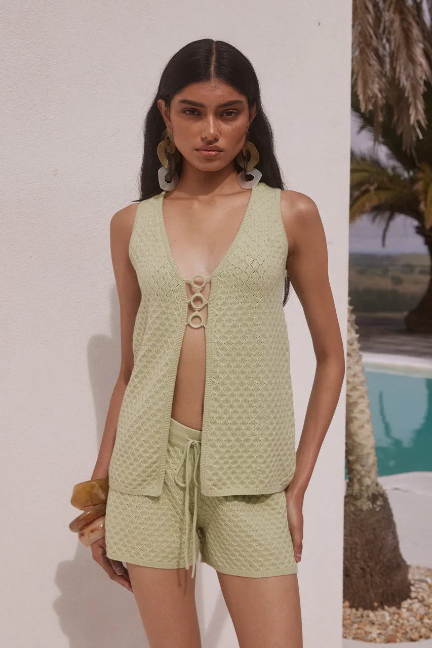 ADISON TOP - LIME sold by Runaway The Label