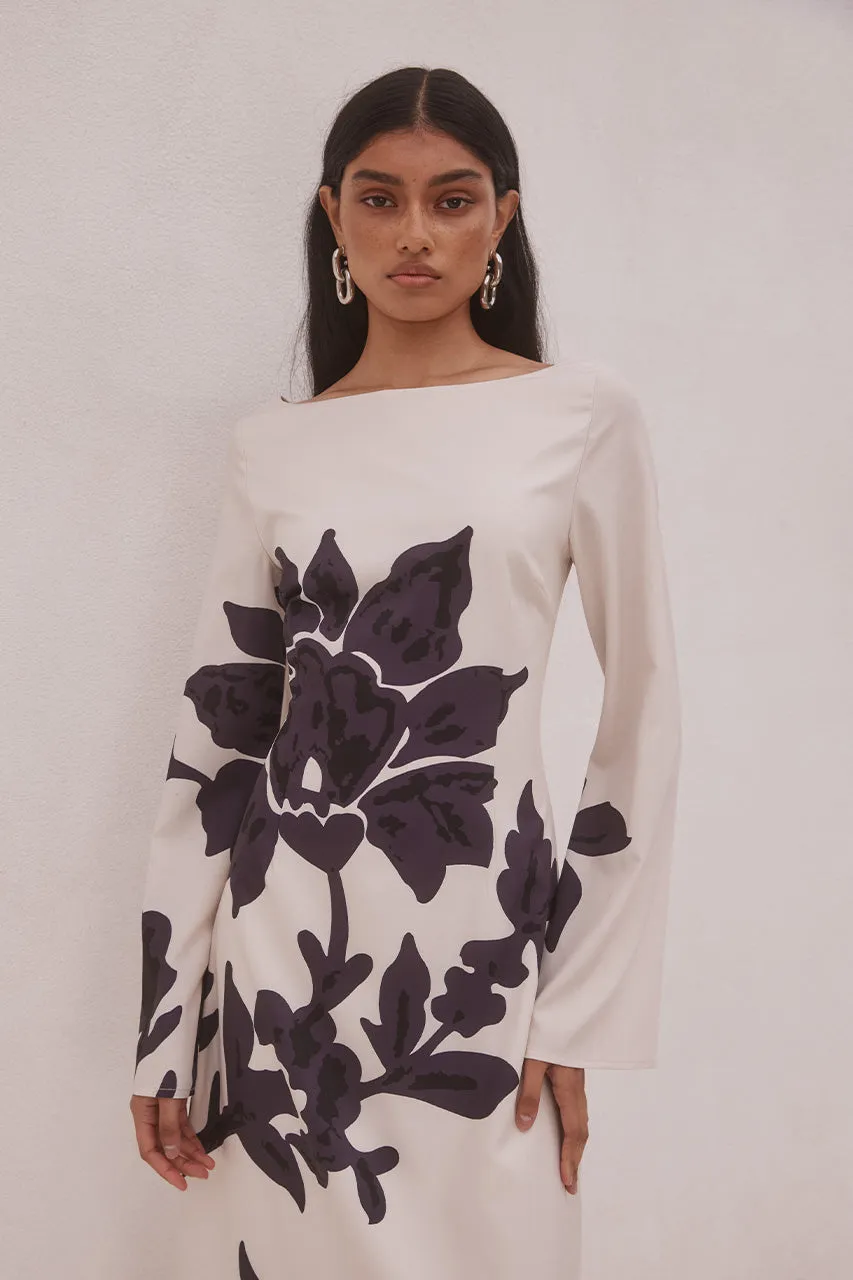 CAMINO MAXI DRESS - SAND/BLACK sold by Runaway The Label product image thumbnail 5