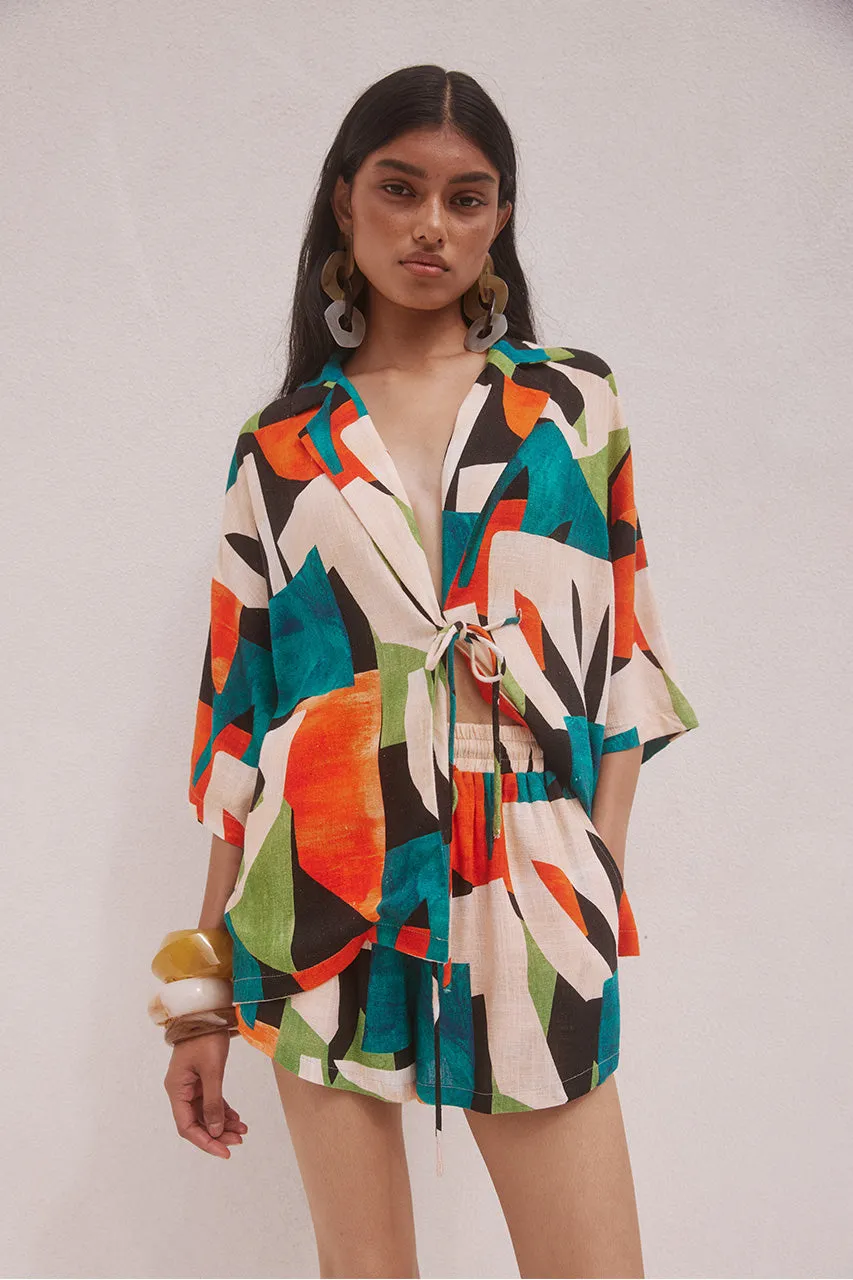 REGIO SHORT - REGIO PRINT sold by Runaway The Label