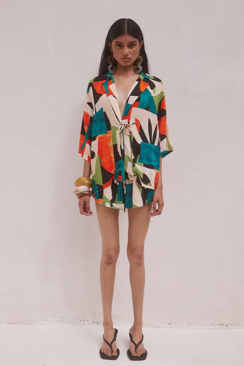 REGIO SHORT - REGIO PRINT sold by Runaway The Label product image thumbnail 3