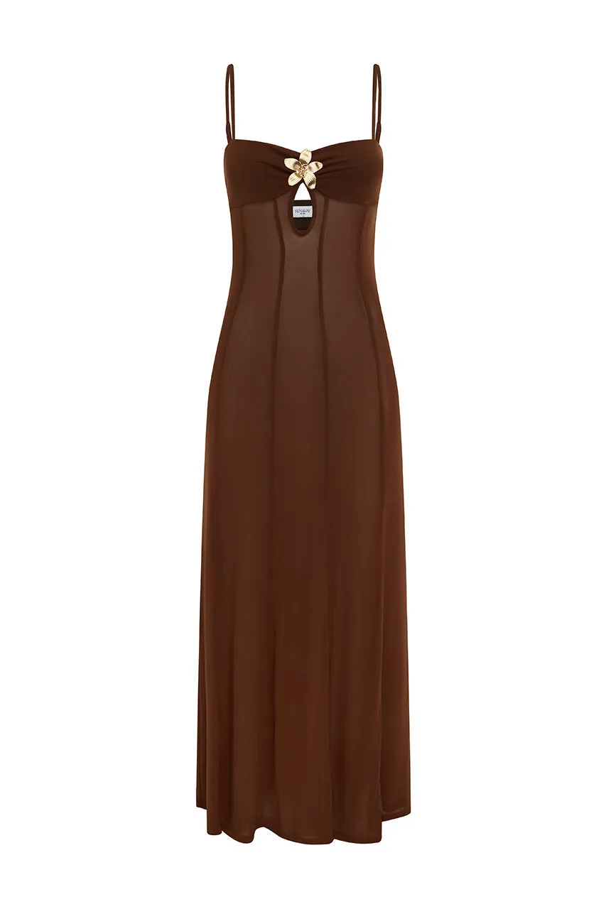 TISHA MAXI DRESS & BELLA BRIEF - ESPRESSO sold by Runaway The Label product image thumbnail 5