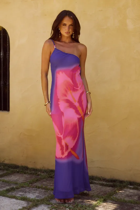 SONDREY MAXI DRESS - CASANOVA PRINT sold by Runaway The Label