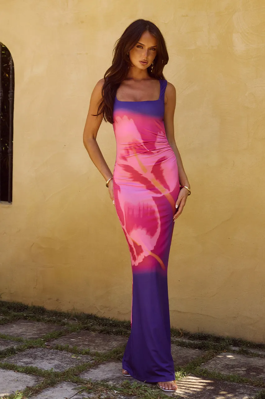 MAKIKO MAXI DRESS - CASANOVA PRINT sold by Runaway The Label product image thumbnail 2