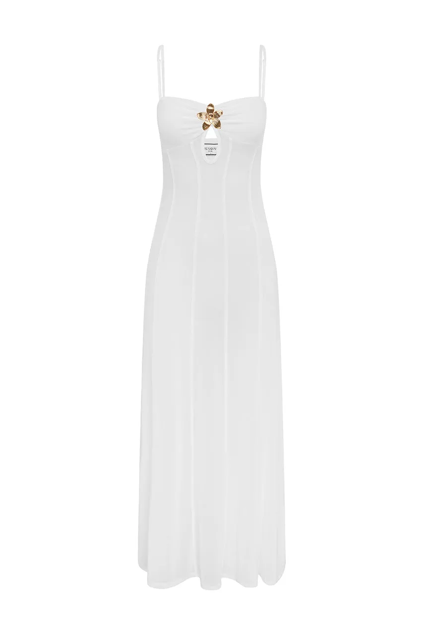 TISHA MAXI DRESS & BELLA BRIEF - WHITE sold by Runaway The Label product image thumbnail 5