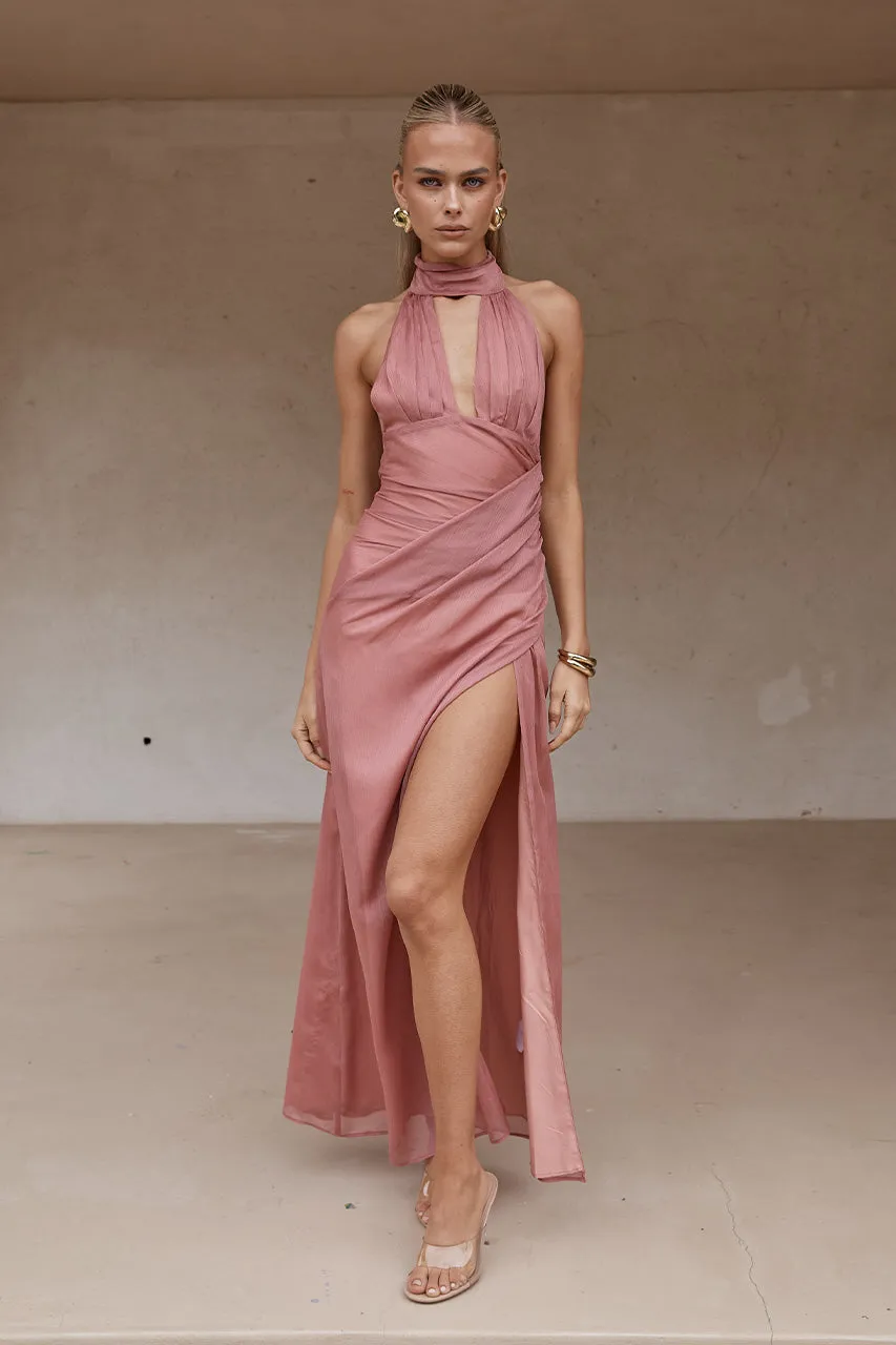 FARELLI MAXI DRESS - ROUGE sold by Runaway The Label