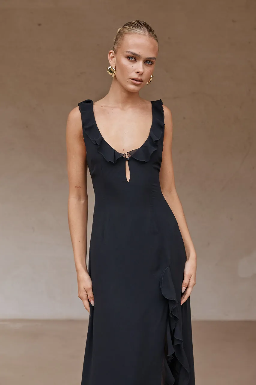 INAYAH MAXI DRESS - BLACK sold by Runaway The Label product image thumbnail 3