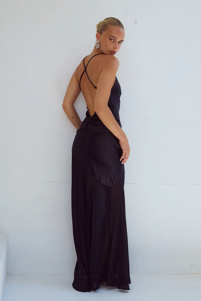 SAMANI MAXI DRESS - BLACK sold by Runaway The Label product image thumbnail 2
