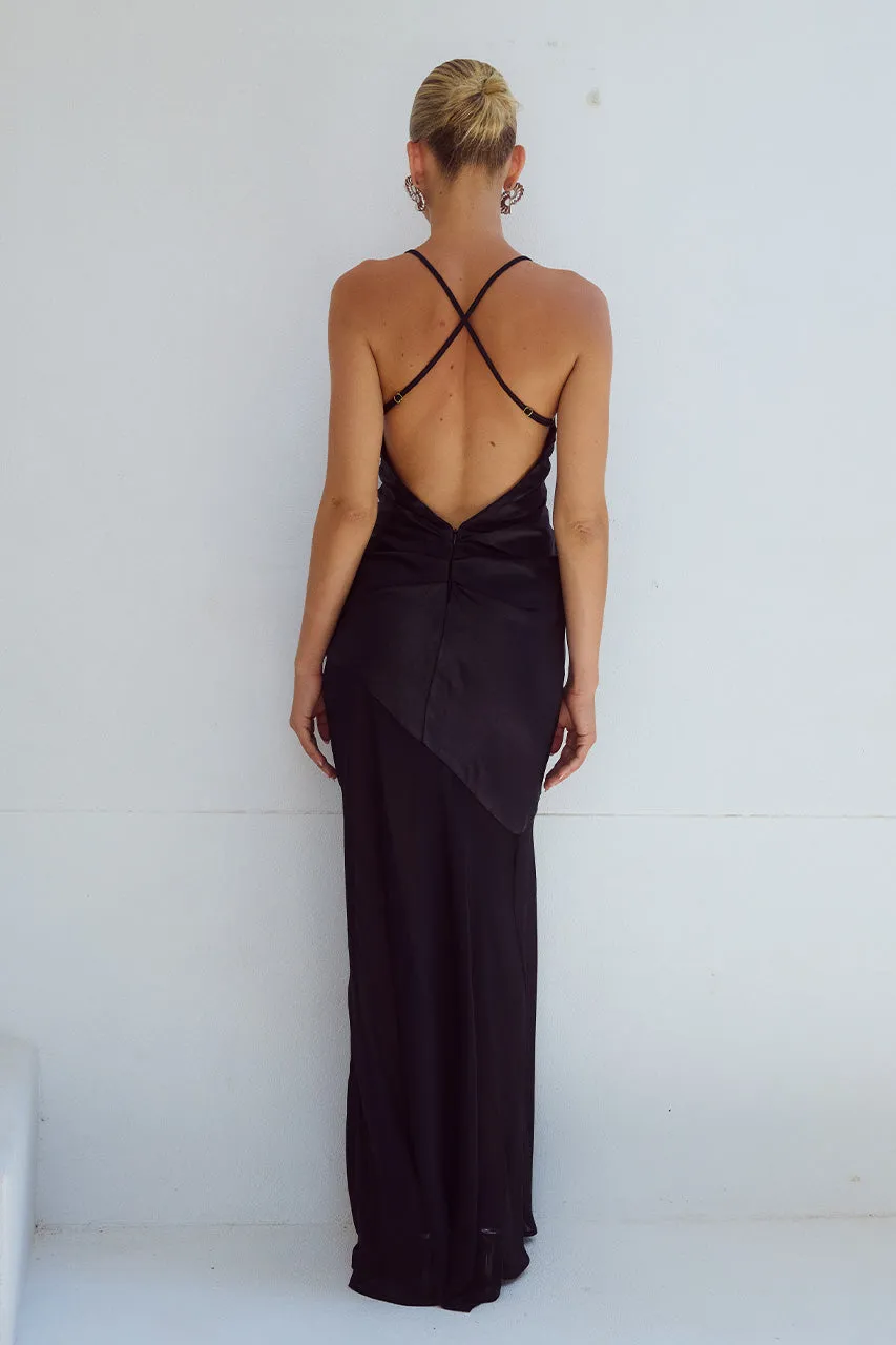 SAMANI MAXI DRESS - BLACK sold by Runaway The Label product image thumbnail 5
