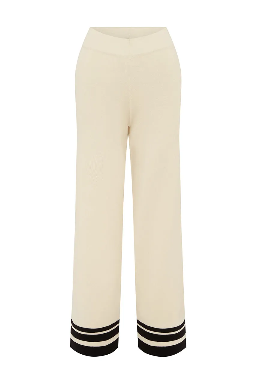 REMINGTON PANT - CREAM/BLACK sold by Runaway The Label product image thumbnail 4