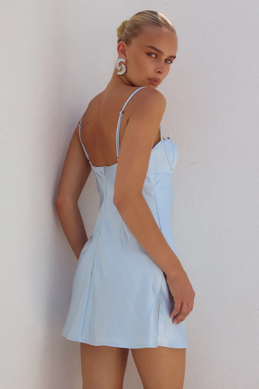 CHERISH MINI DRESS - SKY BLUE sold by Runaway The Label product image thumbnail 2
