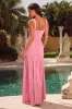 CARLY MAXI DRESS - BUBBLEGUM sold by Runaway The Label