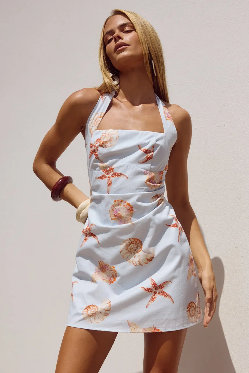 MINDY MINI DRESS - BLUE sold by Runaway The Label product image thumbnail 5