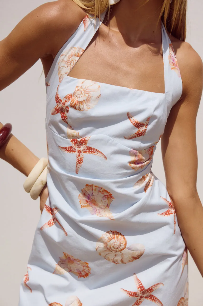 MINDY MINI DRESS - BLUE sold by Runaway The Label product image thumbnail 4