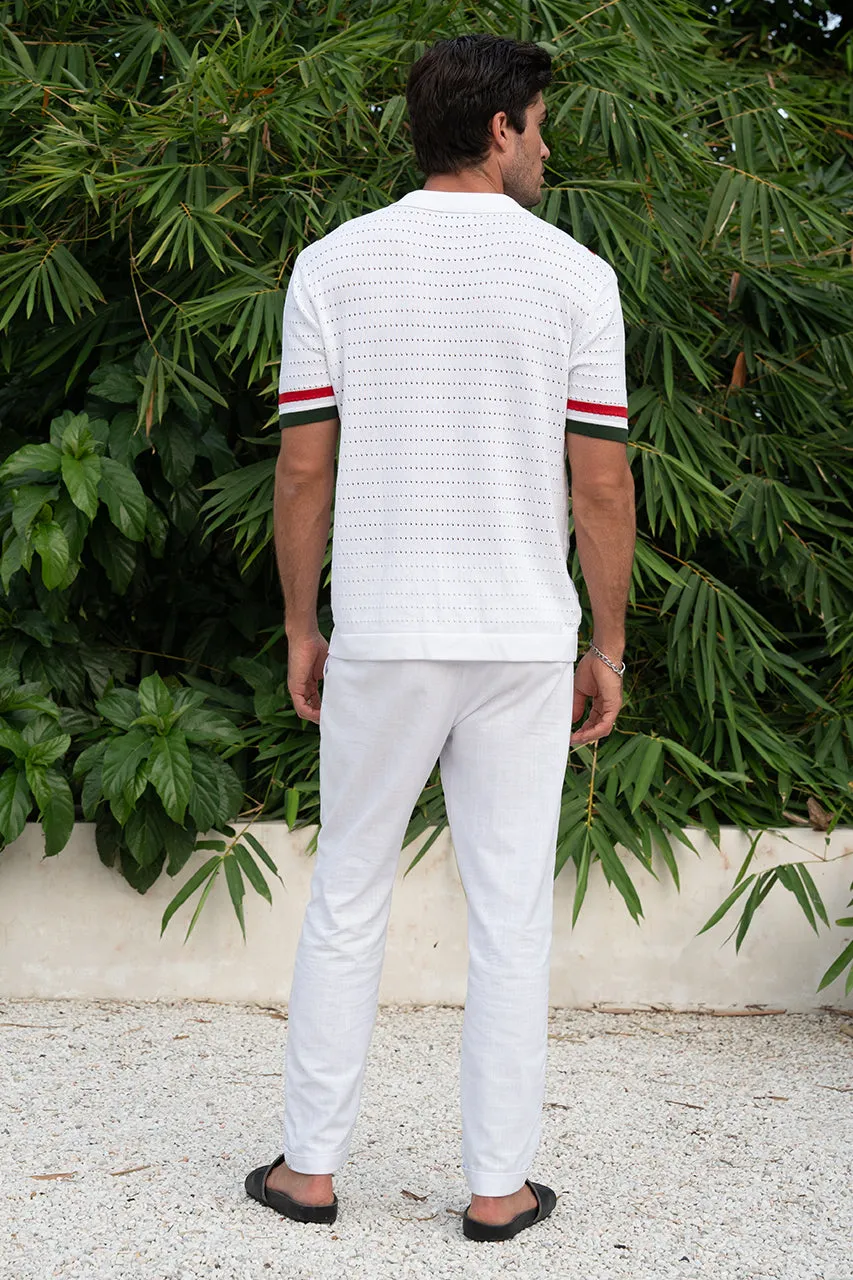 JAMES SHIRT - WHITE MULTI sold by Runaway The Label product image thumbnail 2
