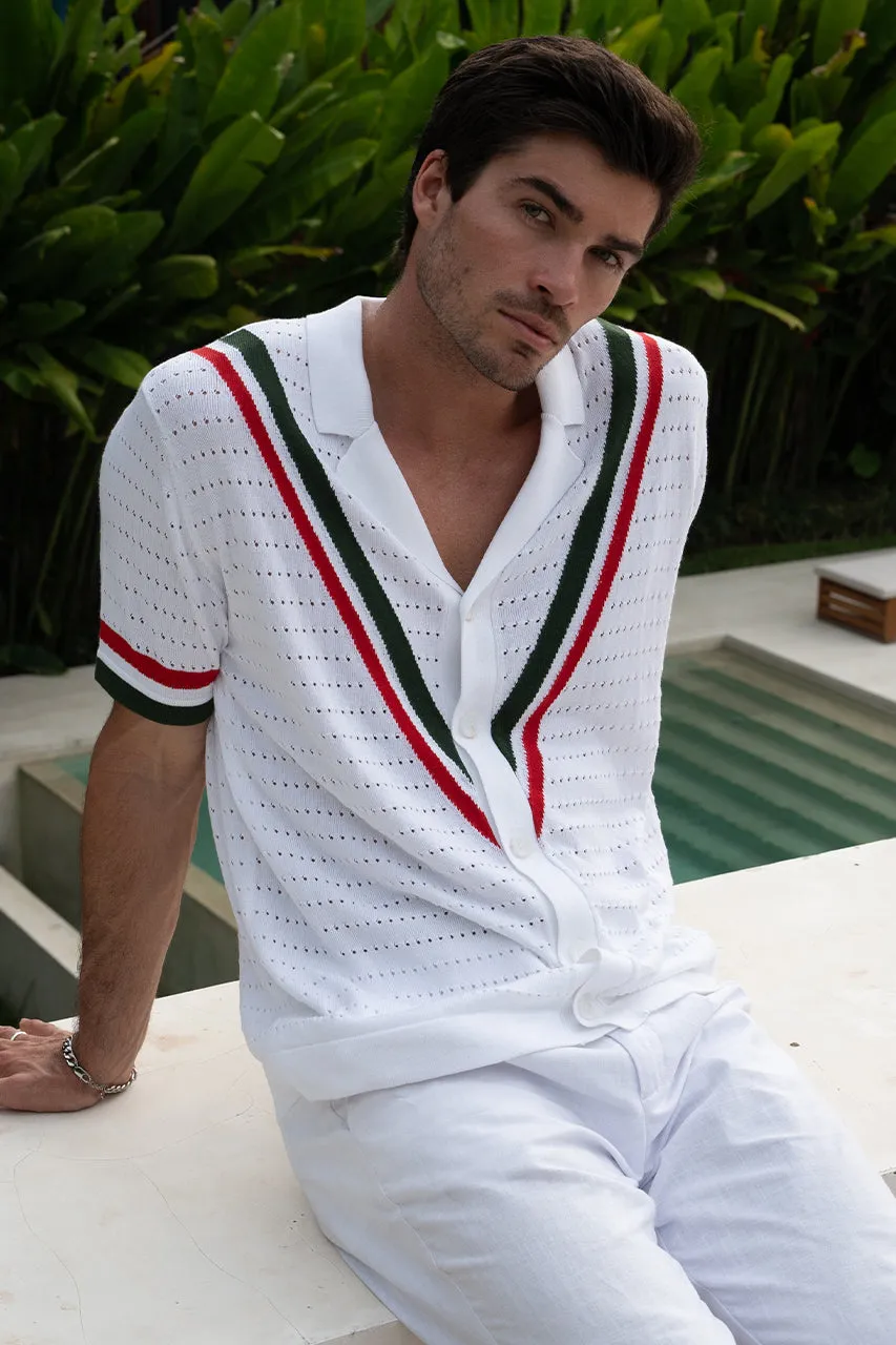JAMES SHIRT - WHITE MULTI sold by Runaway The Label product image thumbnail 4