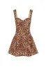 BETHANI MINI DRESS - LEOPARD sold by Runaway The Label