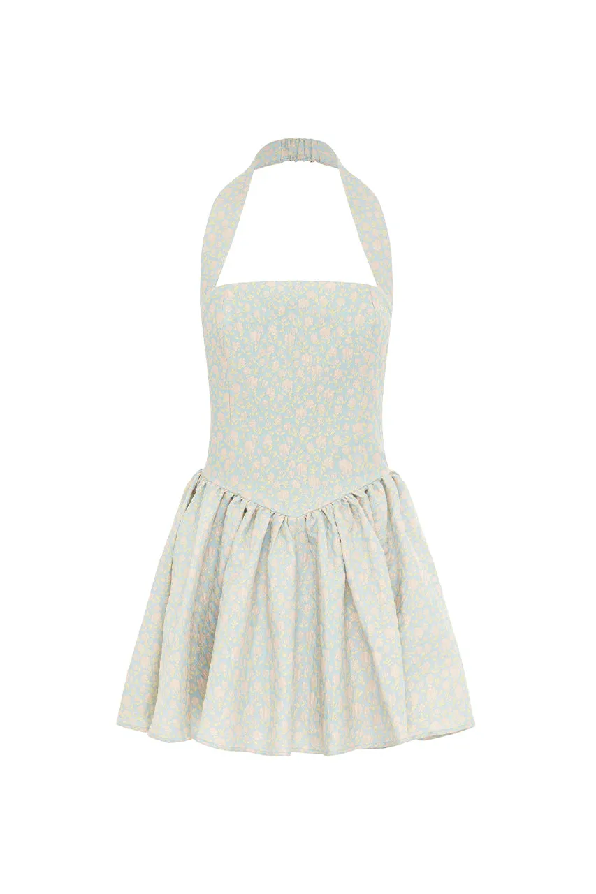 SUENA MINI DRESS - PINK ROSE sold by Runaway The Label product image thumbnail 4