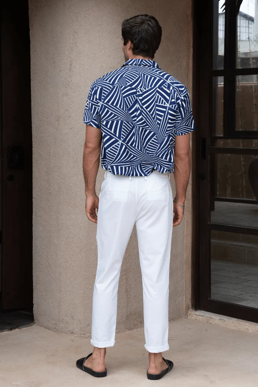 NATHAN SHIRT - NARNA NAVY sold by Runaway The Label product image thumbnail 2