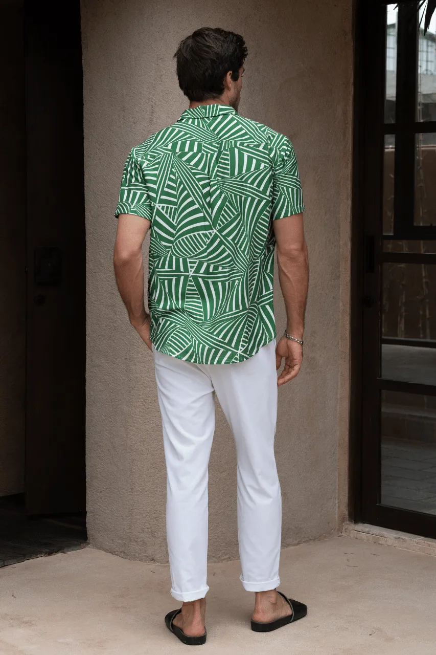 NATHAN SHIRT - NARNA GREEN sold by Runaway The Label product image thumbnail 2