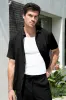 LUCAS SHIRT - BLACK sold by Runaway The Label