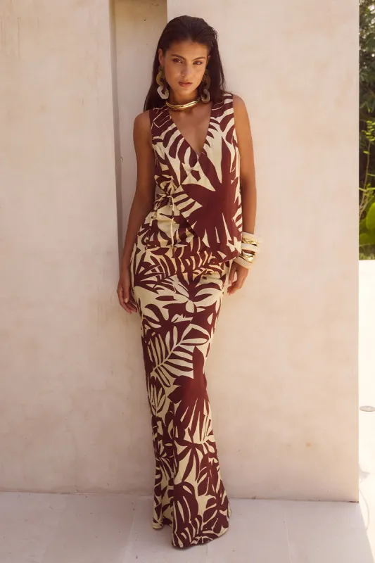 MATELO MAXI SKIRT - MATELO PRINT sold by Runaway The Label