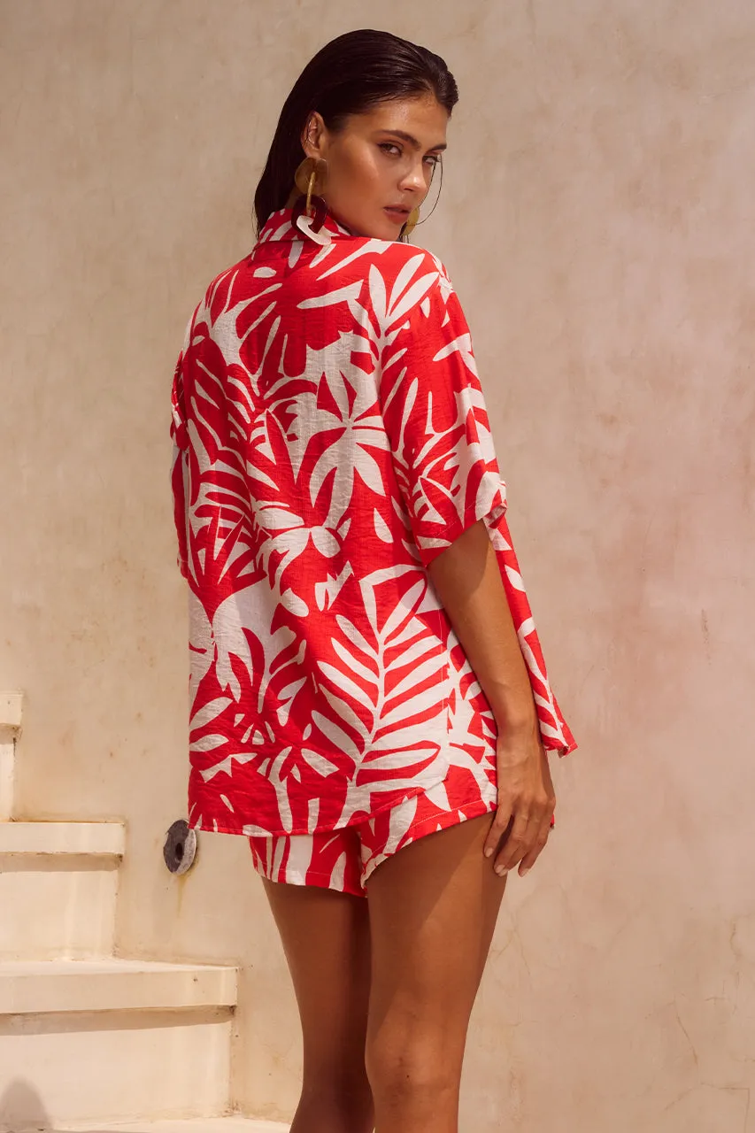 MATELO SHIRT - MATELO RED sold by Runaway The Label product image thumbnail 2