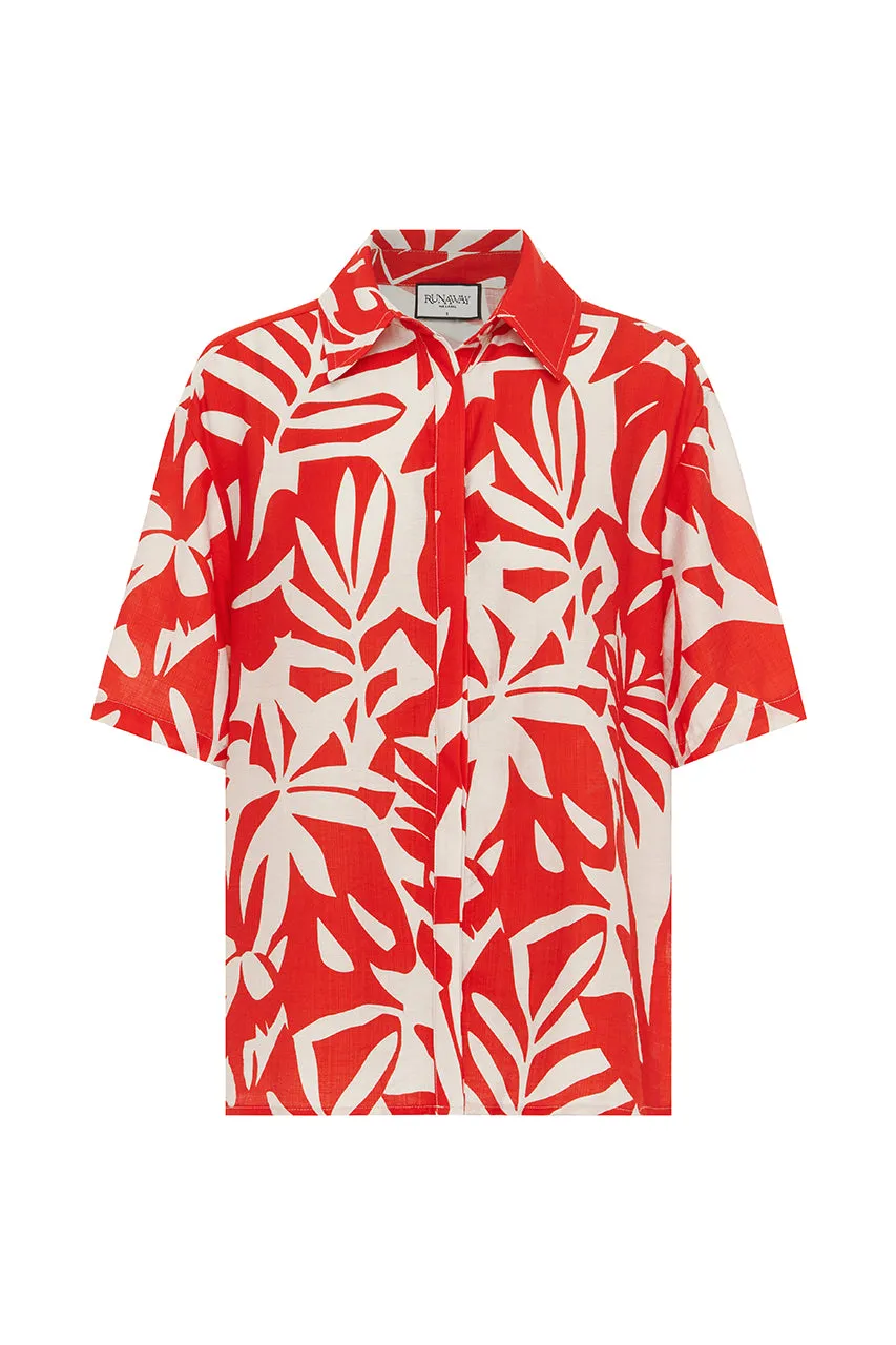 MATELO SHIRT - MATELO RED sold by Runaway The Label product image thumbnail 5
