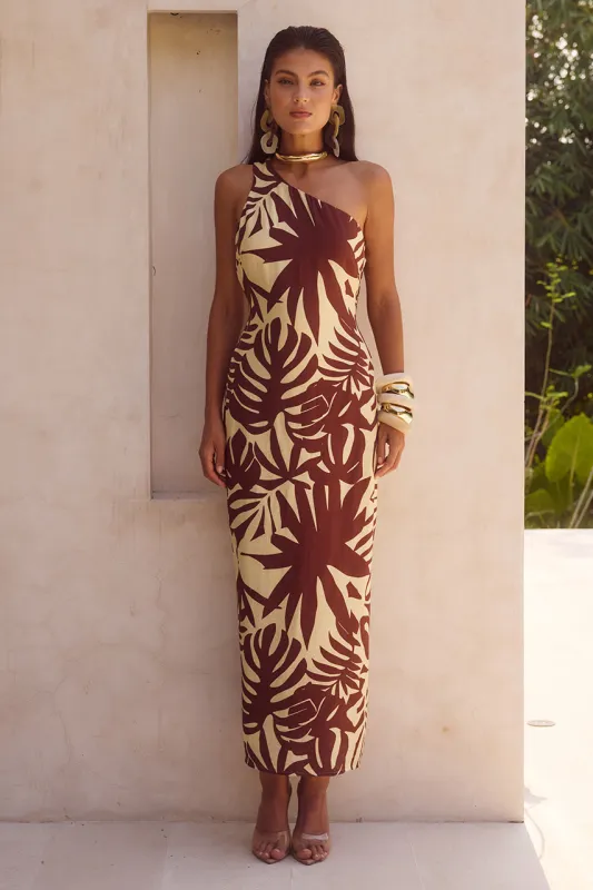 MATELO MIDI DRESS - MATELO PRINT sold by Runaway The Label