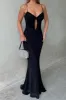 MARL MAXI DRESS - BLACK sold by Runaway The Label