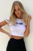 Stassie Tee - White sold by Runaway The Label