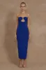 LUNA MIDI DRESS - ROYAL sold by Runaway The Label