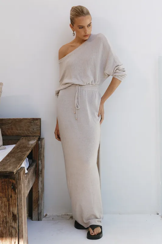 FLORIDA MAXI DRESS - SAND sold by Runaway The Label