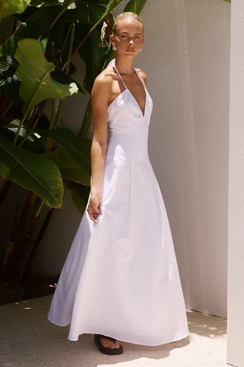BRIONNI MAXI DRESS - WHITE sold by Runaway The Label product image thumbnail 4