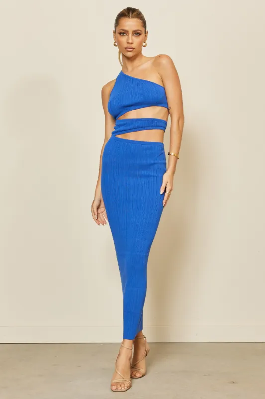 Sonoma Midi Dress - Royal sold by Runaway The Label