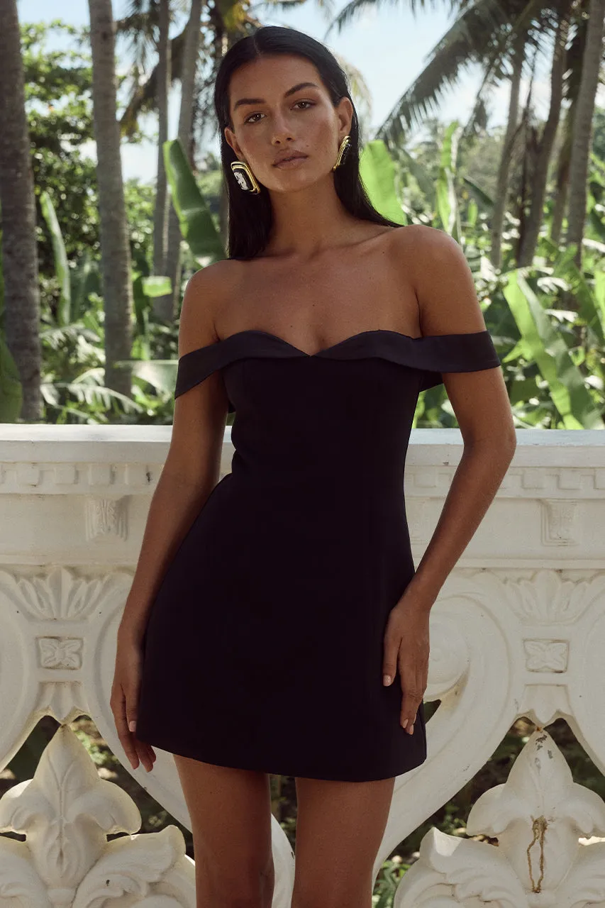 EBONY MINI DRESS - BLACK sold by Runaway The Label product image thumbnail 5