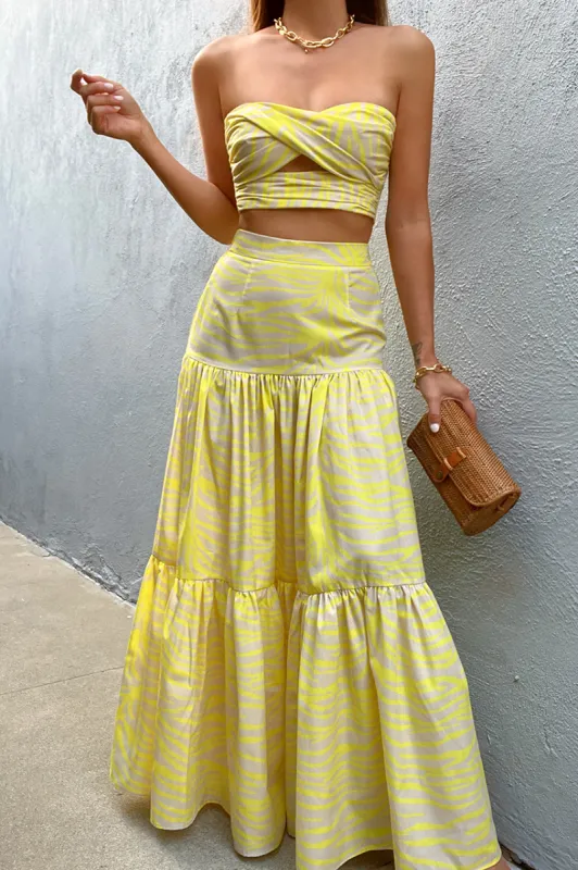 Chiara Top - Zebra sold by Runaway The Label