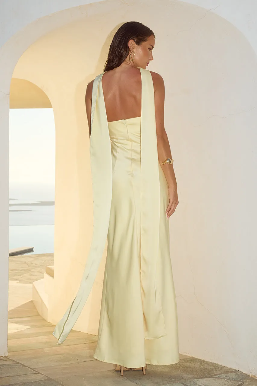 MADELEINE STRAPLESS MAXI DRESS - BUTTERMILK sold by Runaway The Label product image thumbnail 2